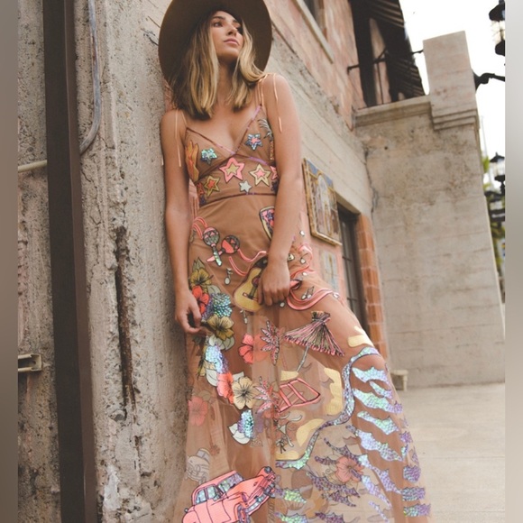 For Love and Lemons Cuba Embroidered Dress size S - Picture 15 of 15